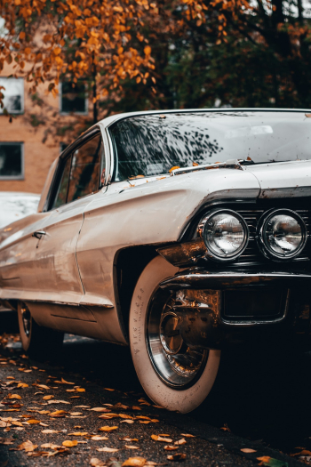 Classic White Car Classic White Car