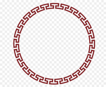 Classical Chinese - Vector Chinese wind round border PNG picture 
