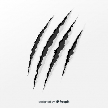 Claw scratches Free Vector Claw scratches Free Vector