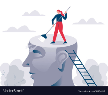 clean up brain concept clean up brain concept