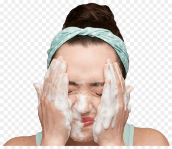 Cleanser Face Skin care Cleaning - woman face Cleanser Face Skin care Cleaning - woman face