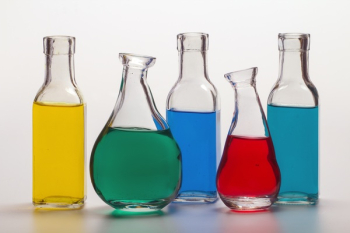Clear Glass Chemical Bottle Clear Glass Chemical Bottle