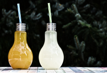 Clear Glass Juice Containers Clear Glass Juice Containers