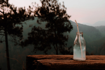 Clear Glass Milk Bottle Clear Glass Milk Bottle