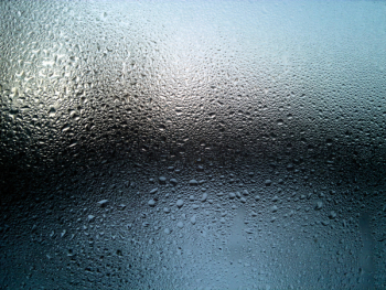 Clear Glass Window With Moist Effect Clear Glass Window With Moist Effect