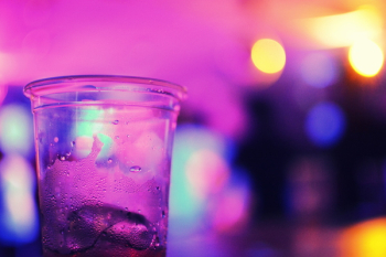 Clear Plastic Drinking Cup