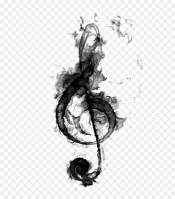 Clef Treble Musical note Drawing - Note Clef Treble Musical note Drawing - Note