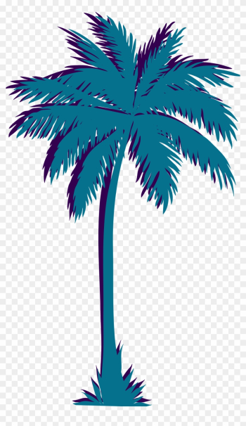 Click To Add Or Remove Any Object To Your Canvas - Transparent Vaporwave Palm Trees Click To Add Or Remove Any Object To Your Canvas - Transparent Vaporwave Palm Trees