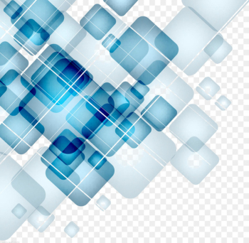 Clip art - 3D sci-fi blue square Clip art - 3D sci-fi blue square