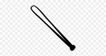 Clip Art Baseball Bat Clipart - Baseball Bat Icon Black And White Clip Art Baseball Bat Clipart - Baseball Bat Icon Black And White