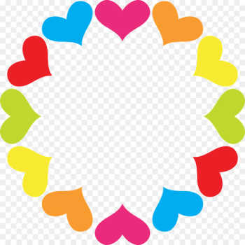 Clip art Borders and Frames Heart Image Circle - kalifonien 