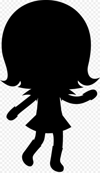 Clip art Character Silhouette Fiction Black M - Clip art Character Silhouette Fiction Black M -