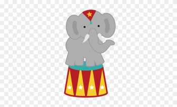 Clip Art - Circus Elephant Clipart Clip Art - Circus Elephant Clipart
