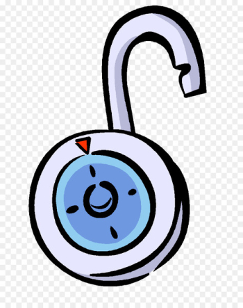 Clip art Combination lock Vector graphics Lock and key Illustration - padlock 