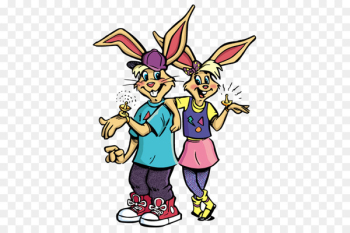 Clip art Easter Bunny Illustration Image - hop 2011 poster 