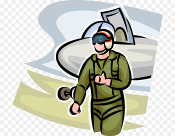 Clip art Fighter pilot Aviator badge Military Air force - air force solider 
