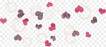 Clip art - Floating Purple Heart Clip art - Floating Purple Heart