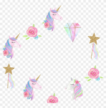 Clip Art Frame Unicornio Png - Unicorn Frame Clip Art Frame Unicornio Png - Unicorn Frame