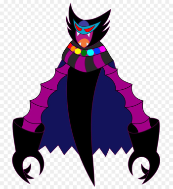 Clip art Illustration Purple Supernatural Supervillain - greater than 