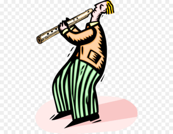 Clip art Illustration Royalty-free Cartoon Royalty payment - flutist poster 