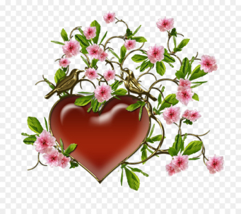 Clip art Image Love Blog - february hearts and flowers 