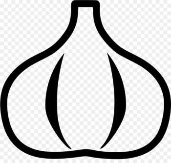 Clip art Line art Black M - garlic icon Clip art Line art Black M - garlic icon