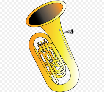 Clip art Mellophone Tuba Brass Instruments Image - musical instruments 