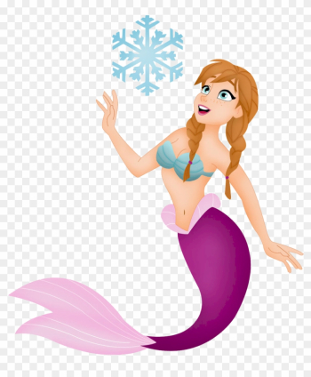 Clip Art Mermaid - Anna Mermaid Clipart Clip Art Mermaid - Anna Mermaid Clipart