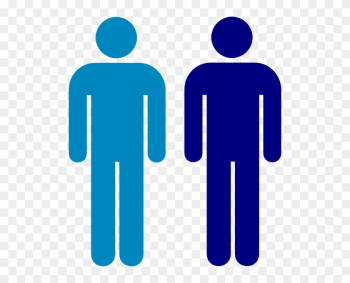 Clip Art People Blue