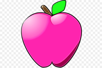 clip art pink apple fruit plant clip art pink apple fruit plant