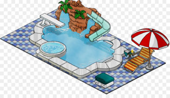 clip art recreation sport venue fictional character swimming pool