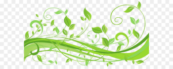 Clip art - Spring Decoration with Leaves Transparent PNG Clip Art Image 