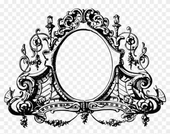 Clip Art Transparent Download Regal Ornate Pt Psd Png - Halloween Vintage Frame Png