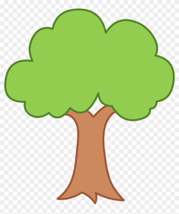 Clip Art Tree Outline - Tree Clipart