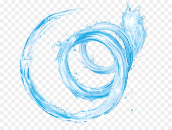 Clip art - Water swirl 