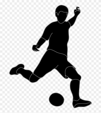 Clip Arts Related To - Siluet Futsal