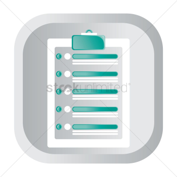 Clip board with medical data Clip board with medical data