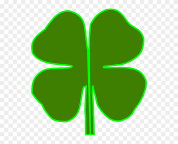 Clipart 4 H Clover - 4 Leaf Clover Clipart 4 H Clover - 4 Leaf Clover