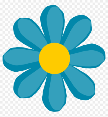 Clipart Blue Flower - Flower Clip Art Clipart Blue Flower - Flower Clip Art
