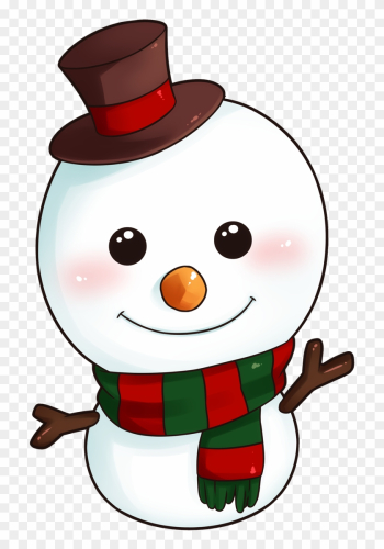 Clipart Christmas Snowman 8 Happy New Year Greetings - Cute Snowman Clipart