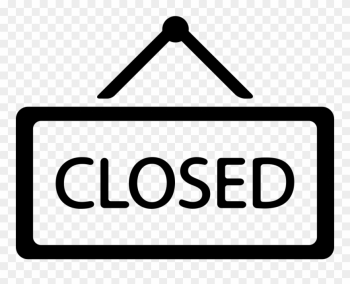 Clipart Closed Sign - Closed Icon - Png Download (#857047 ...