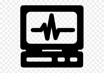 Clipart - Electrocardiogram - Medical Machine Icon