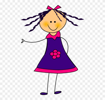 Clipart Girl In Dress Clipart Girl In Dress