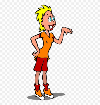Clipart Girl Wearing Shorts Clipart Girl Wearing Shorts
