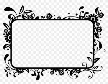 Clipart Hd Abstract White - Borders Clipart Black And White