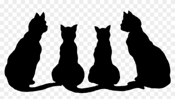 Clipart Info - Cats Black And White Clipart