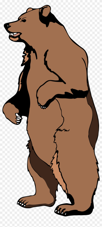 Clipart Info - Grizzly Bear Standing Clipart Clipart Info - Grizzly Bear Standing Clipart
