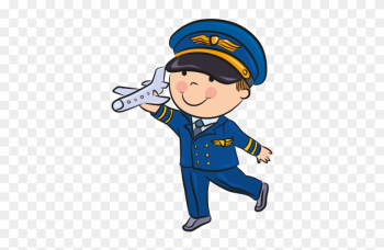 Clipart Çocuk Pilot - Pilot Clipart Png