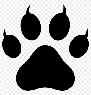 Clipart Of Cat Paw Prints Pawprint With Claws Free - Cat Paw Print Clipart Of Cat Paw Prints Pawprint With Claws Free - Cat Paw Print