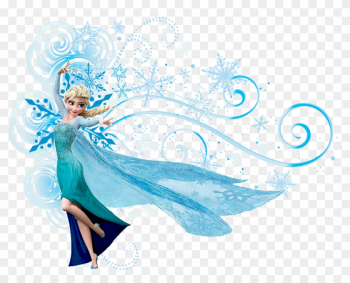 Clipart Of Elsa From Frozen Digit Al Dozen Does Winter - Elsa Png